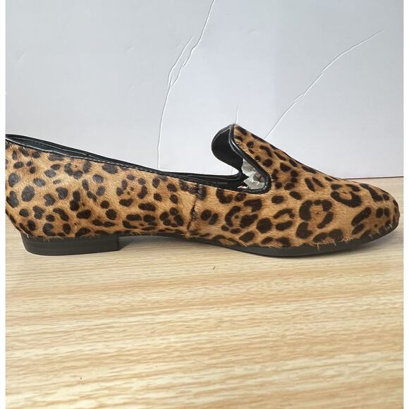 Alfani Oceanaa Step N Flex Leopard Cheetah Print Calf Hair Loafers Flats SZ 7.5M - Picture 11 of 15
